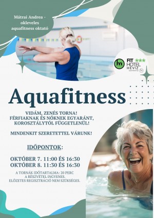 Aquafitness szállodánkban