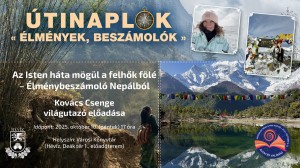 Útinaplók, élmények, beszámolók