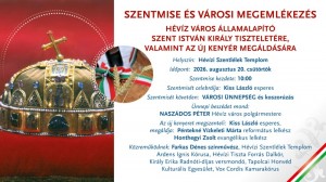 Augusztus 20. – Ünnepeljünk együtt Hévízen!