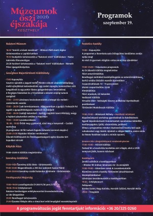 Múzeumok őszi éjszakája - Keszthely